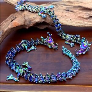 Iridescent metal Dragon